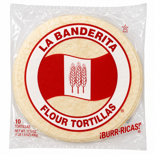 La Banderita Flour Tortillas