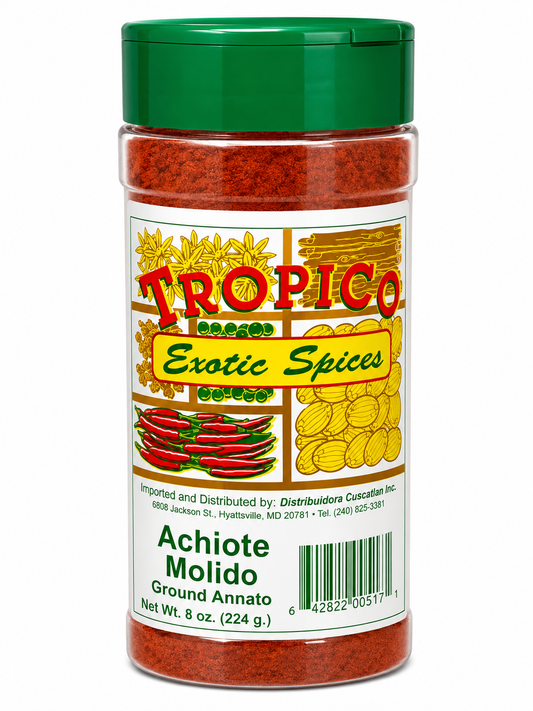 Tropico Achiote Sal. Molido — 8 oz