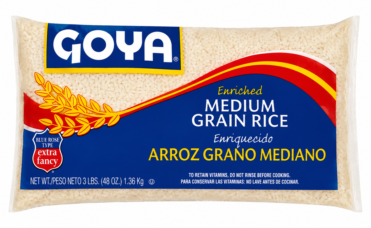 Goya Enriched Medium Grain Rice — 3 lb