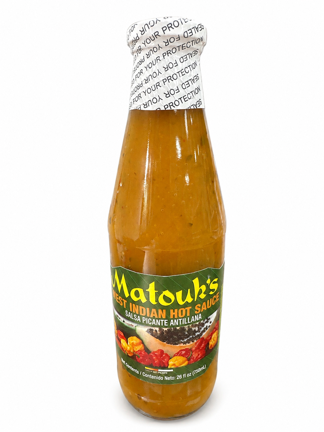 Matouk's West Indian Hot Sauce — 750 ml