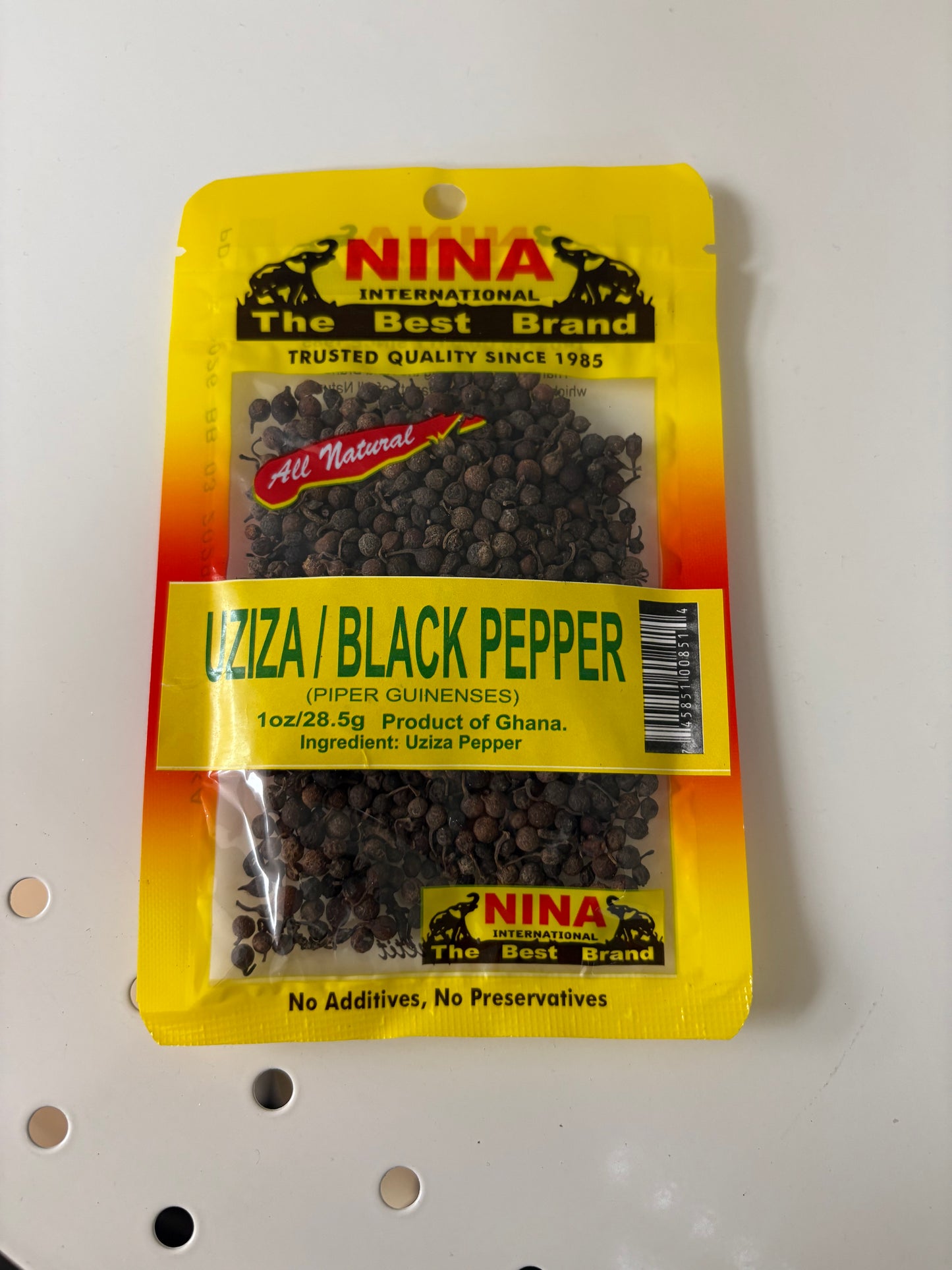 Nina-Uziza/Black Pepper