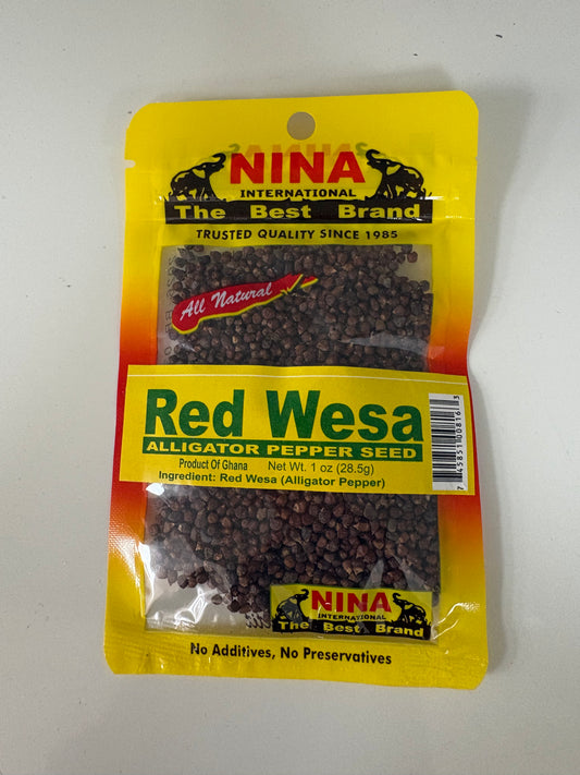 Nina-Red Wesa, Alligator Pepper Seed