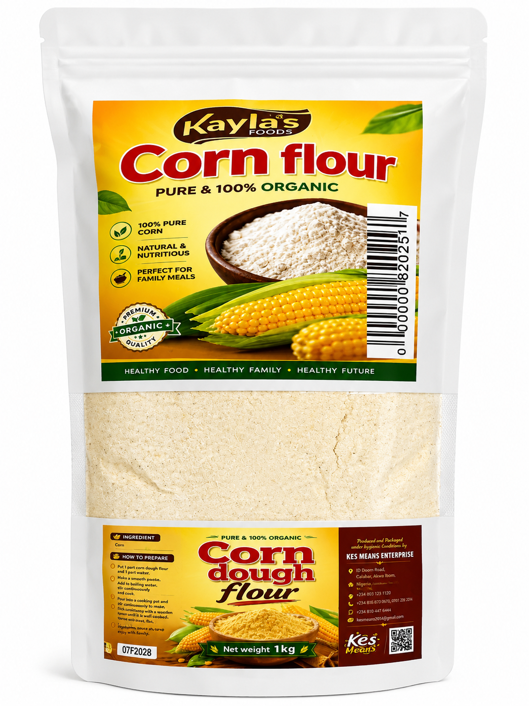 Kayla Corn Flour — 3lbs