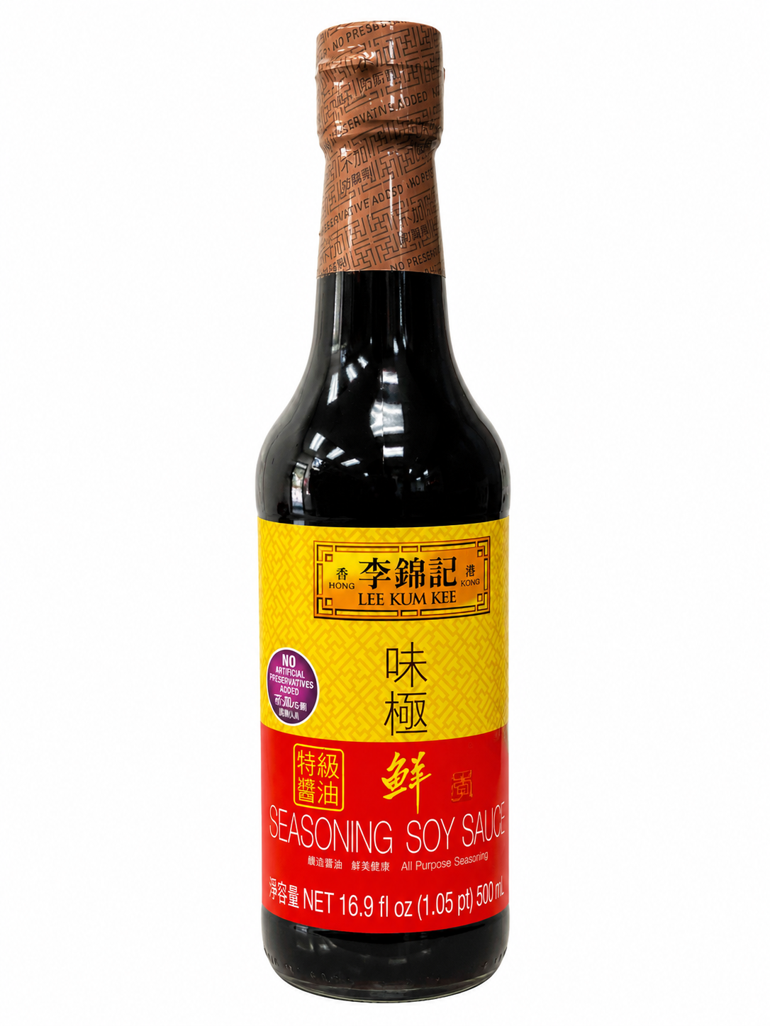 Lee Kum Kee Seasoning Soy Sauce — 500 ml