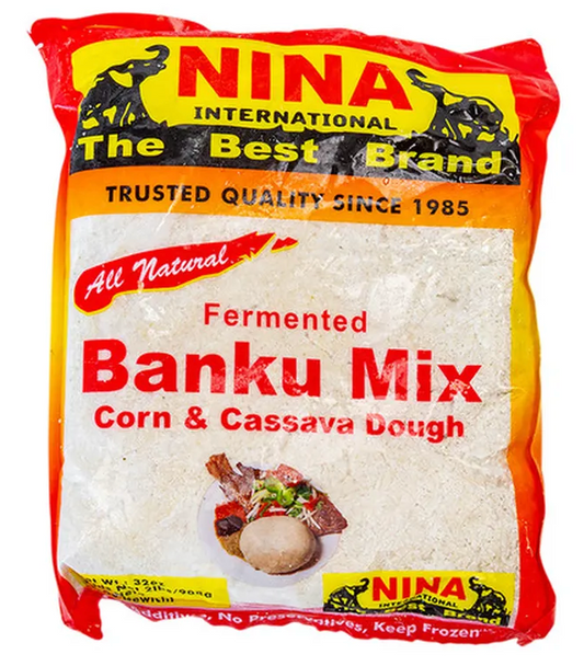 Banku Mix — Fermented Corn & Cassava Dough
