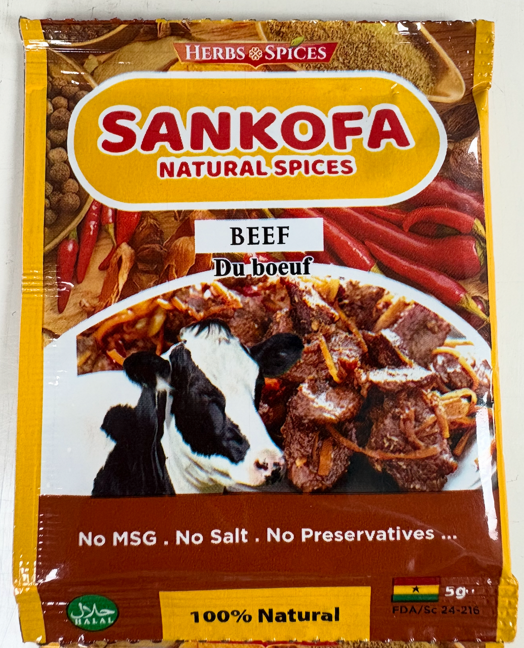Sankofa Natural Spices — Beef