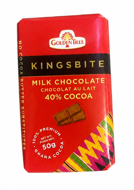 Kingsbite Milk Chocolate — 50g