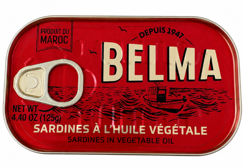 Belma Sardines in Vegetable Oil — 125g