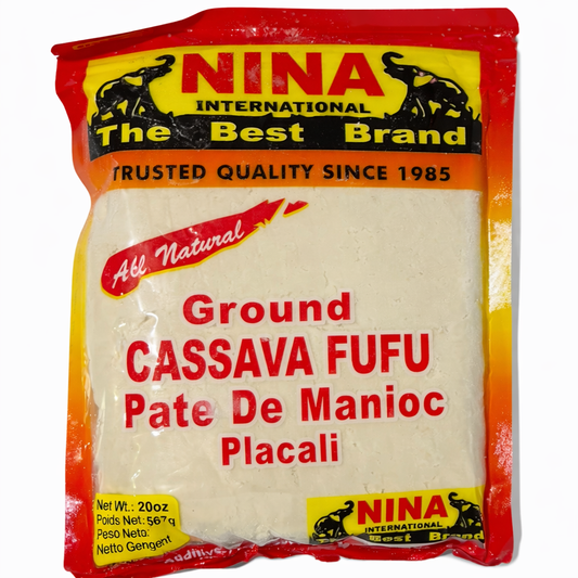 Frozen Cassava Dough (Placali / Fufu)