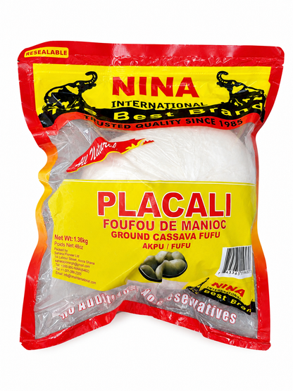 Frozen Cassava Dough (Placali / Fufu)