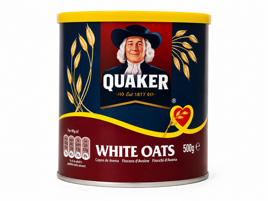 Quaker White Oats — 500g