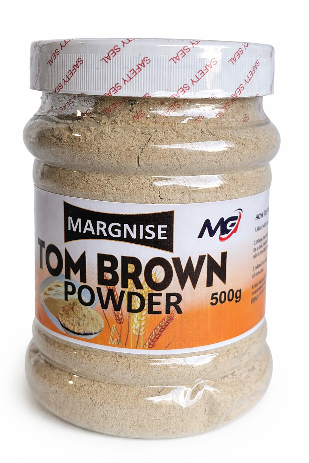Tom Brown Powder (Milled Roasted Grain Cereal) — 500g