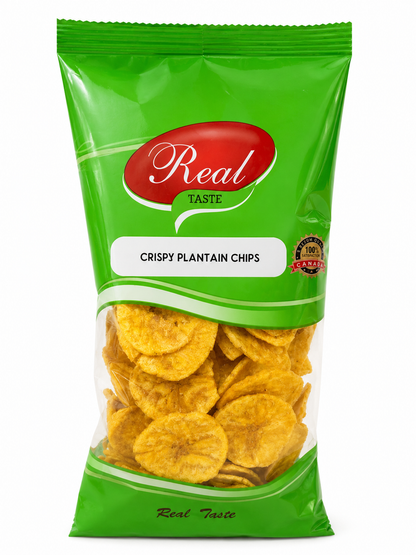 Real Taste Crispy Plantain Chips — 125g