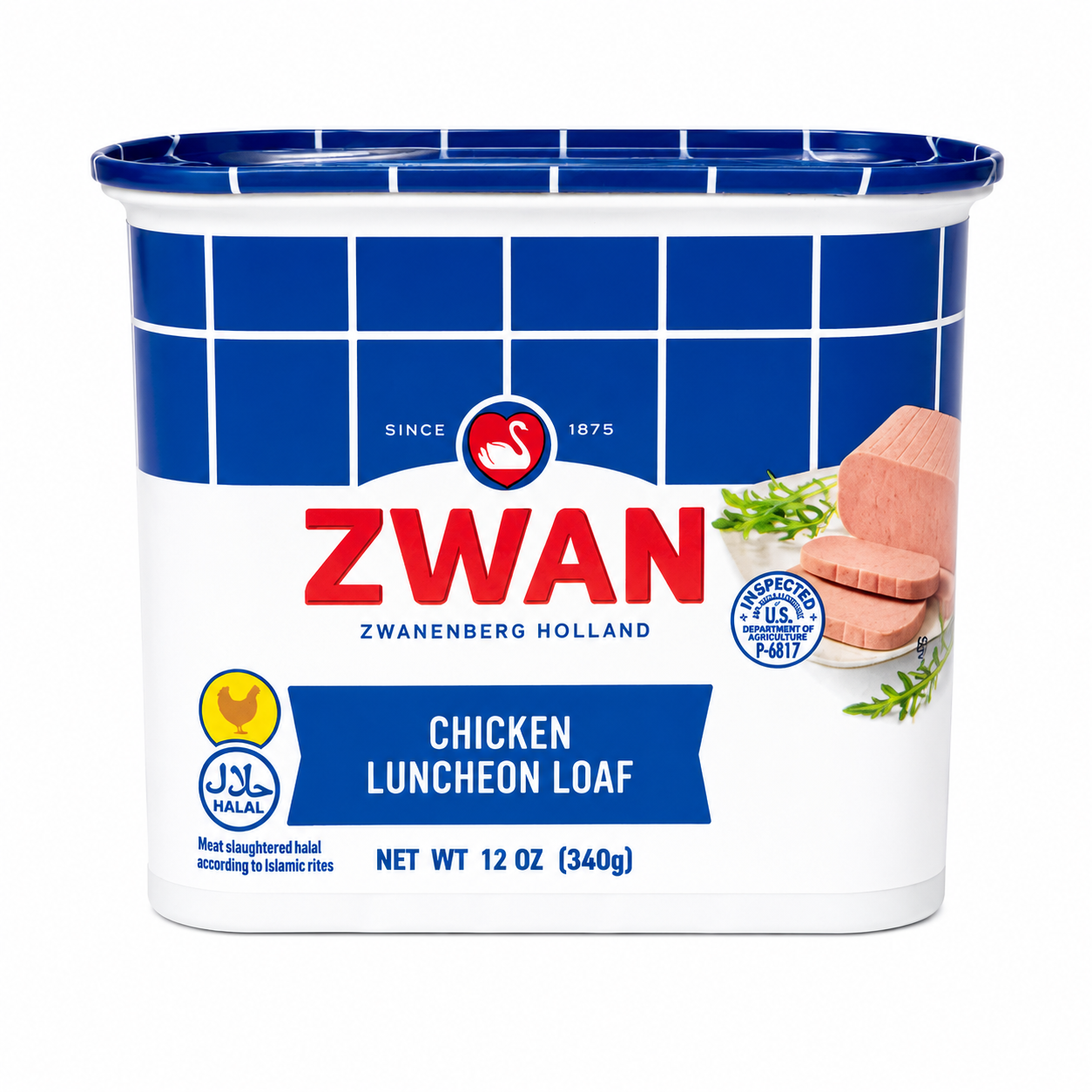 Zwan Chicken Luncheon Loaf — 340g